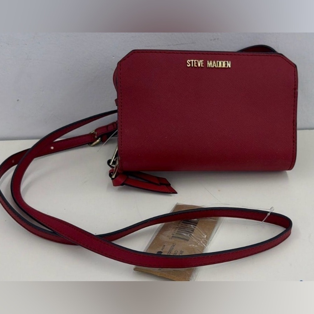 Steve Madden Bold Red Crossbody Bag
